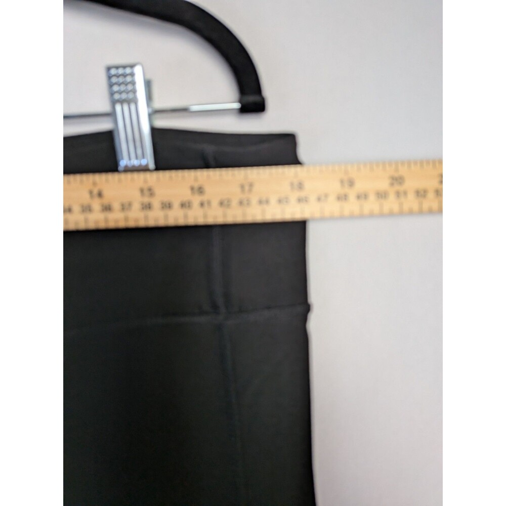 AVIA Cropped Leggings Womens XL Yoga Gym Exercise Black Stretch Mesh Detail - Picture 8 of 14